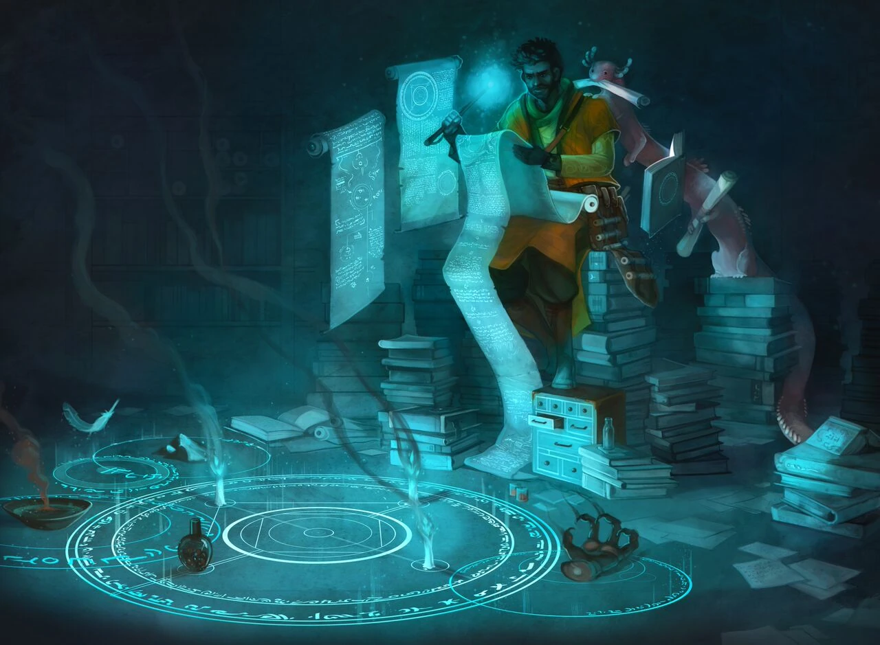 Arcane artwork